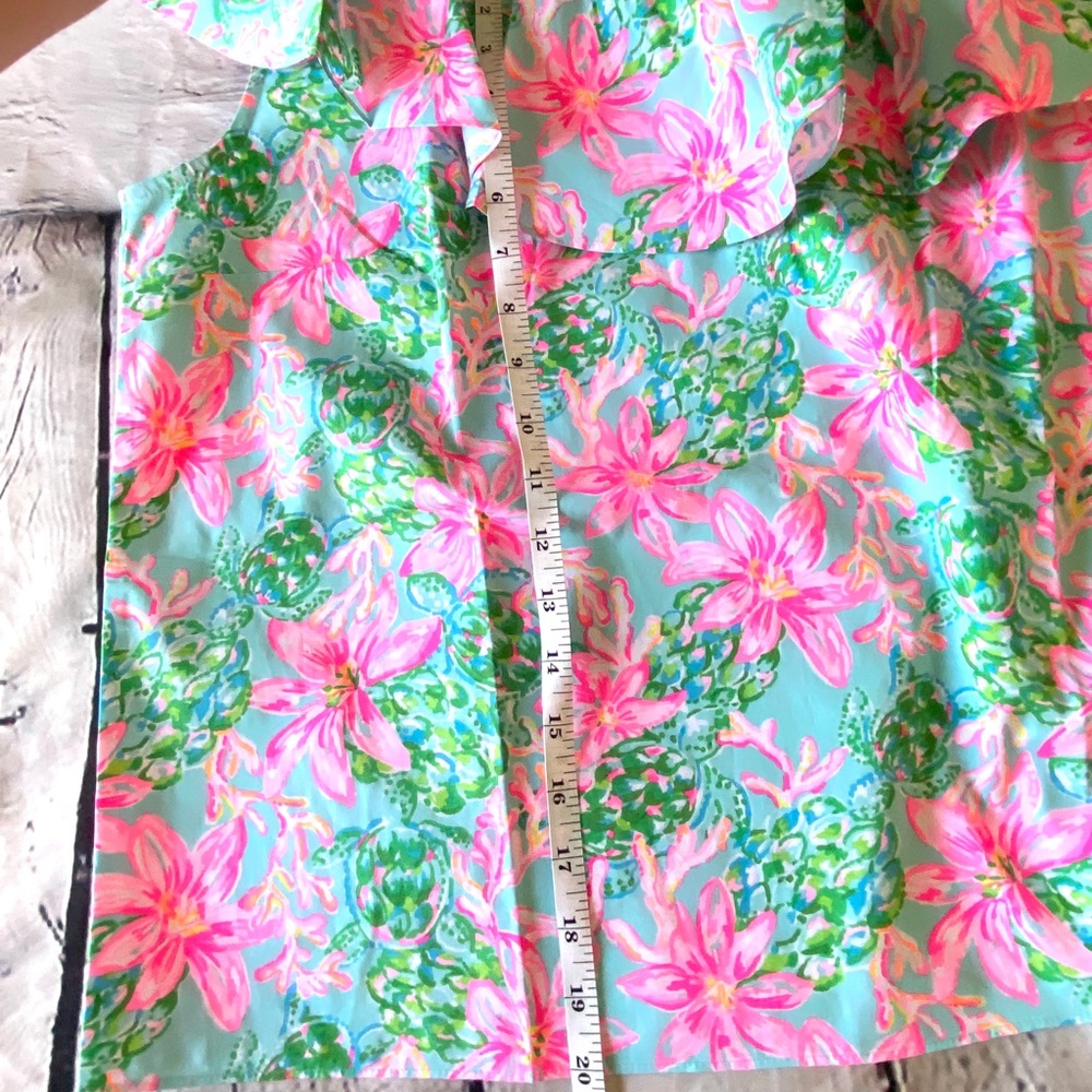 Lilly Pulitzer Zeldia One Shoulder Ruffle Top NWT - Picture 8 of 10